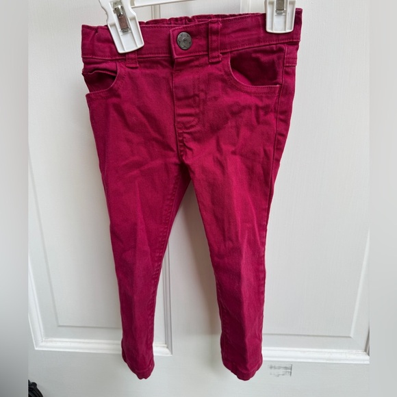Garanimals 2T Girls Fuchsia Jeggings Pants - Picture 1 of 5